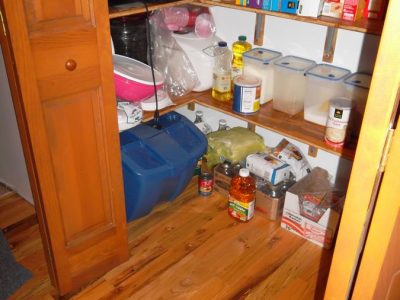 Pantry built